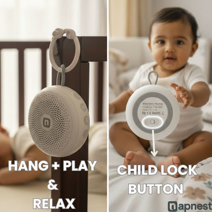 Napnest Pro 1 – Sounds for Deep Sleep & Relaxation | Sleep Naturally | No Pills | No Apps - Just Peace