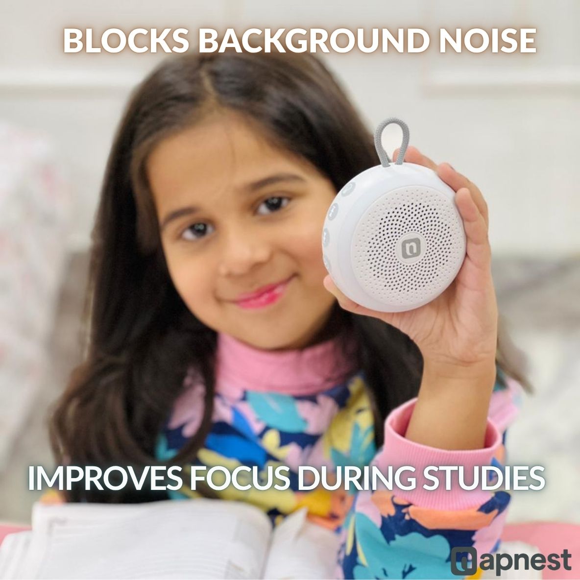 Napnest Pro 1 – Sounds for Deep Sleep & Relaxation | Sleep Naturally | No Pills | No Apps - Just Peace