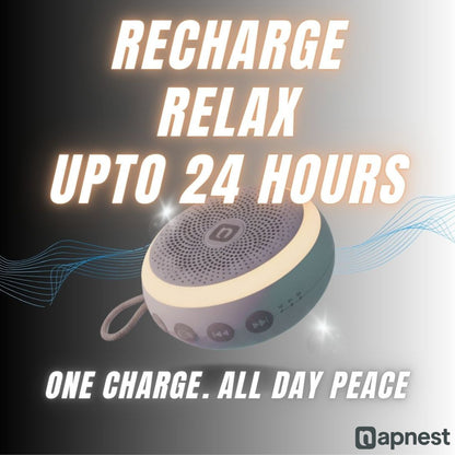 Napnest Pro 1 – Sounds for Deep Sleep & Relaxation | Sleep Naturally | No Pills | No Apps - Just Peace