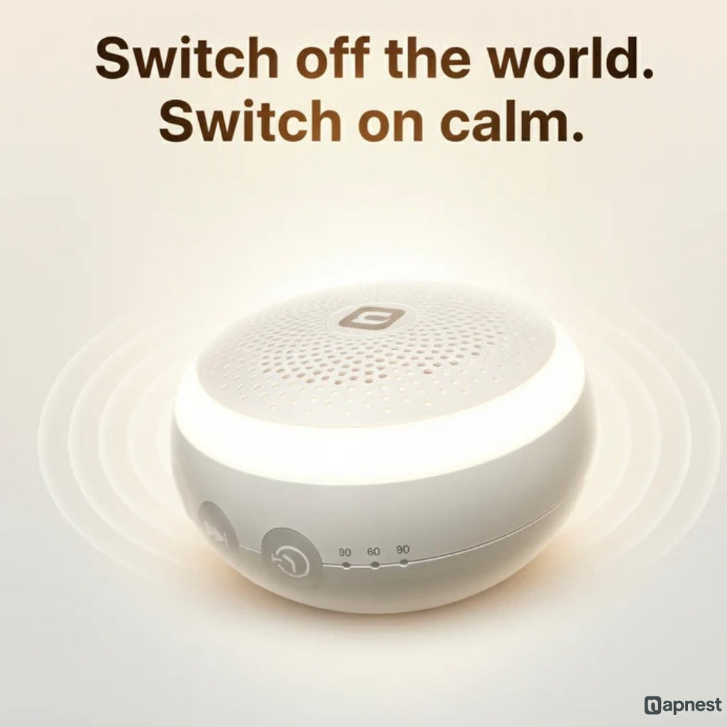 Napnest Pro 1 – Sounds for Deep Sleep & Relaxation | Sleep Naturally | No Pills | No Apps - Just Peace